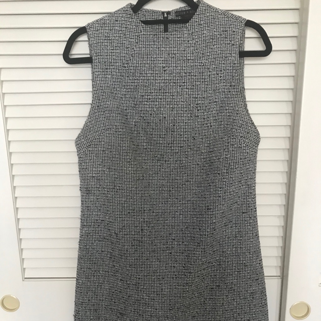 Alice And Olivia Tweed Dress